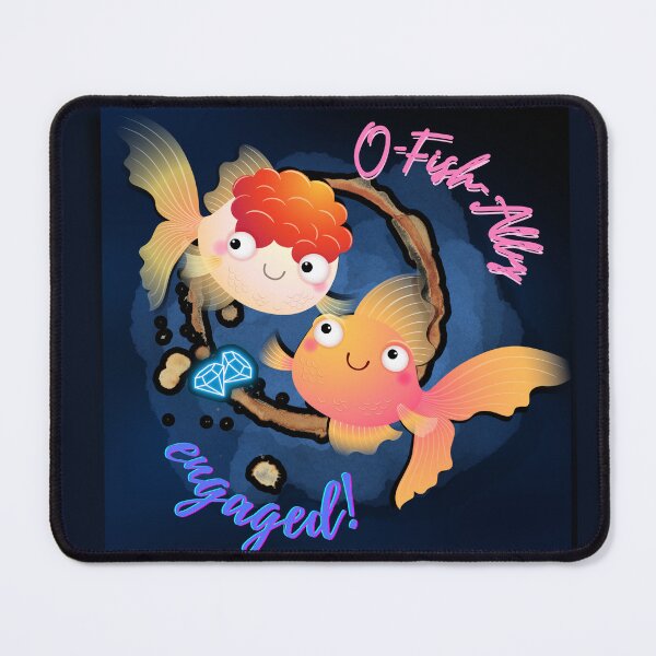 Item preview, O-Fish-Ally Engaged  designed and sold by layersofmee.