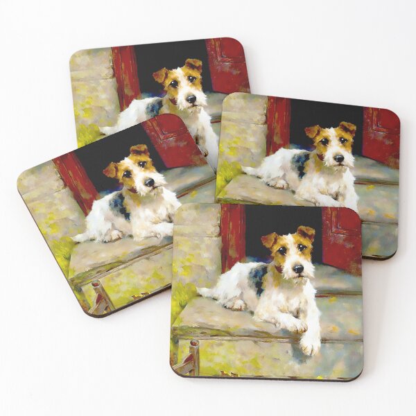 Item preview, Fox Terrier by Arthur Wardle designed and sold by KellysComColors.