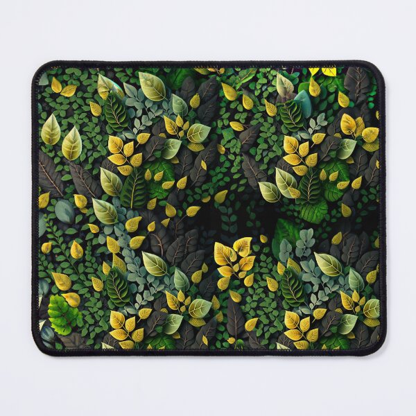 Item preview, Green Leaves Pattern designed and sold by ArtShanth.
