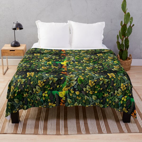 Item preview, Green Leaves Pattern designed and sold by ArtShanth.