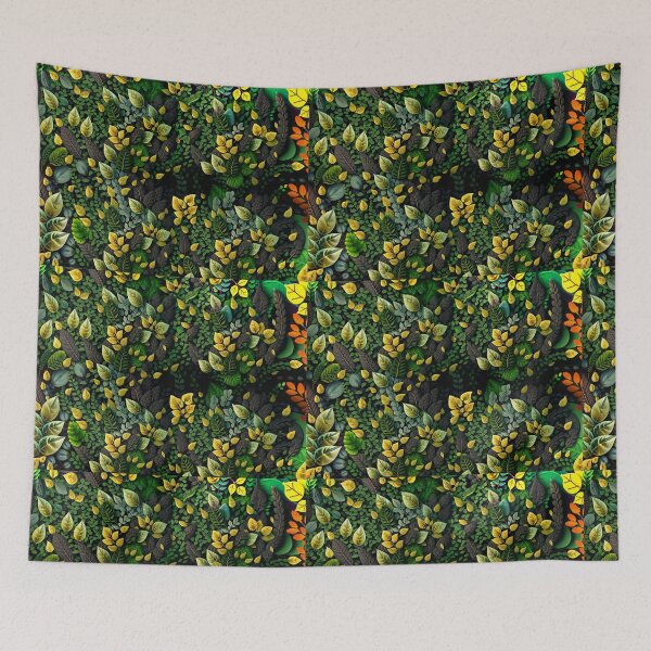 Item preview, Green Leaves Pattern designed and sold by ArtShanth.