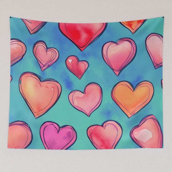 Item preview, Hearts and Love designed and sold by Bizaire.