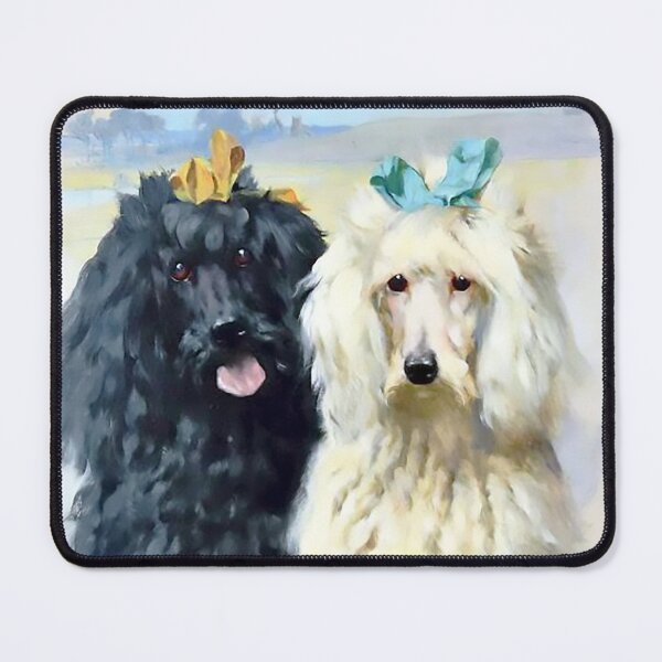 Item preview, Poodles by Arthur Wardle designed and sold by KellysComColors.