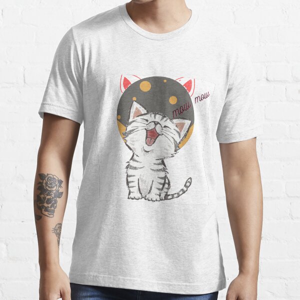 happy cat T-shirt essentiel