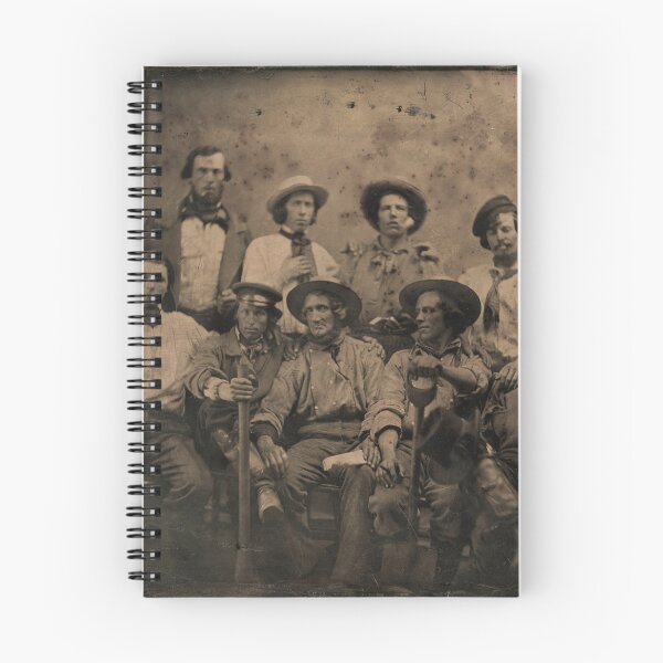 Item preview, California Gold Rush Miners, 1850s designed and sold by World Vintage Photos.