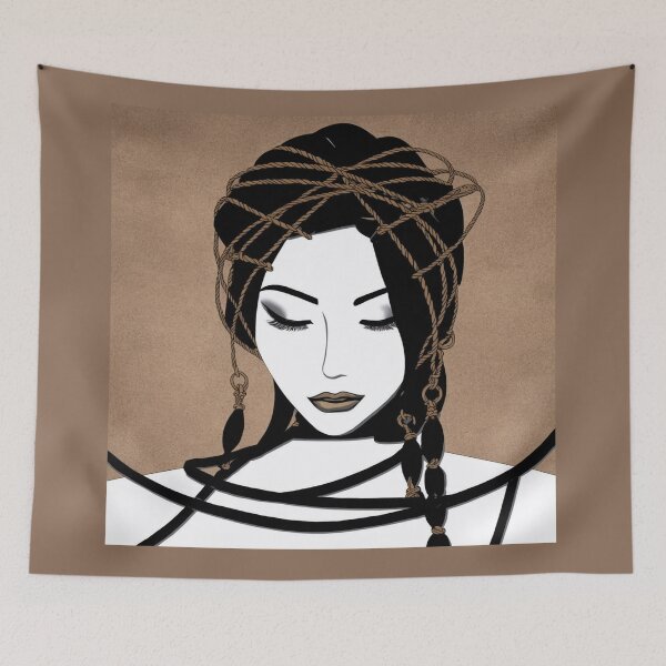 Item preview, Japanese bondage art - bdsm drawing. designed and sold by BDSMlovers.