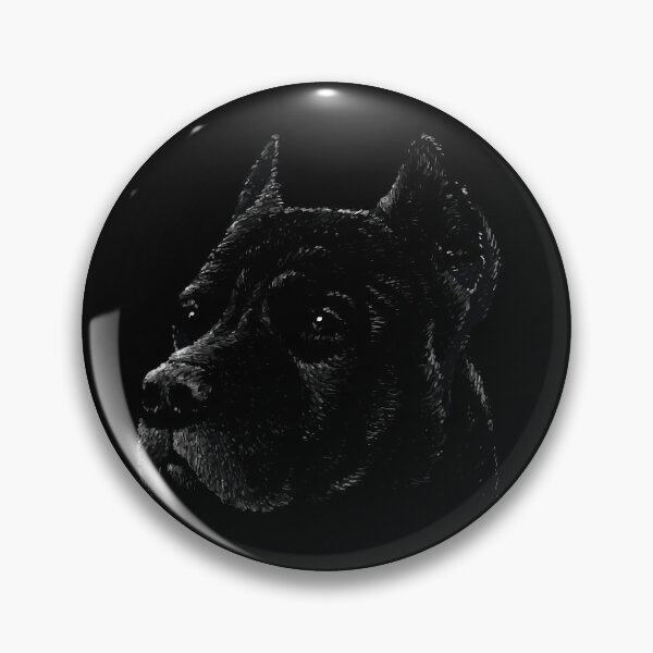 Item preview,  Basic Black American Staffordshire Terrier  designed and sold by TANMIRET ⭐️⭐️⭐️⭐️⭐️.