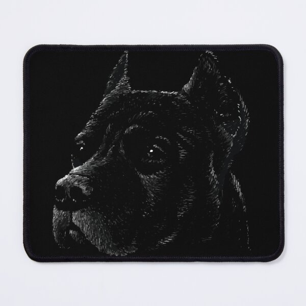 Item preview, Basic Black American Staffordshire Terrier designed and sold by TANMIRET ⭐️⭐️⭐️⭐️⭐️.