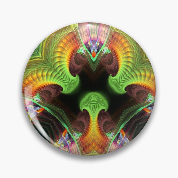 Item preview, fractal tricolor hive designed and sold by effervescence.