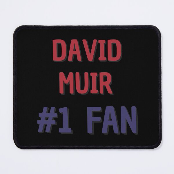 Item preview, David Muir #1 Fan designed and sold by Rybariuns.