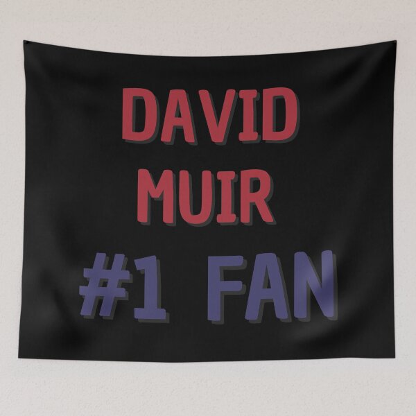 Item preview, David Muir #1 Fan designed and sold by Rybariuns.