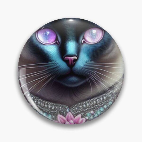 Item preview, Meet the Glowing Siamese Cat designed and sold by Nocturne  Paws.