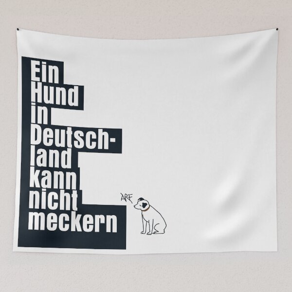 Item preview, Ein Hund kann nicht meckern designed and sold by Hell-Prints.