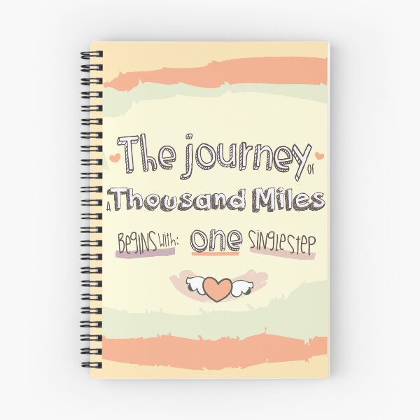 Item preview, the journey a thousand miles begins with one step designed and sold by emi.