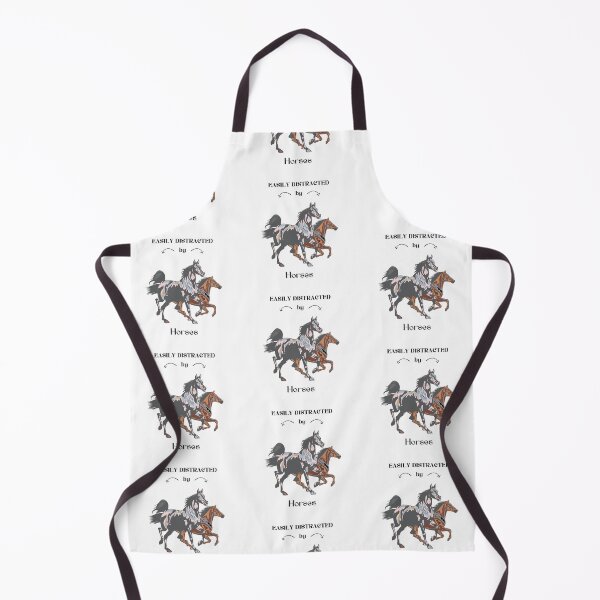 Item preview, Easily distracted by Horses  designed and sold by Horse-Aholic.
