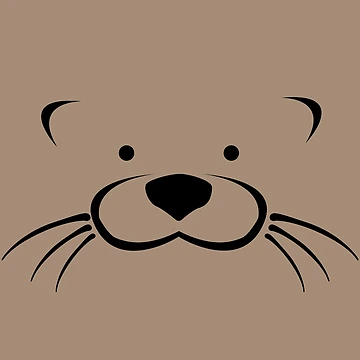 Artwork thumbnail, otter face cute by RascalCalmind