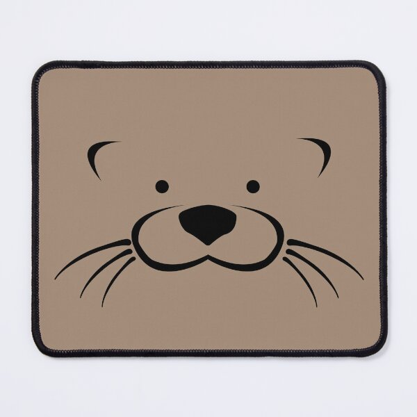 Item preview, otter face cute designed and sold by RascalCalmind.