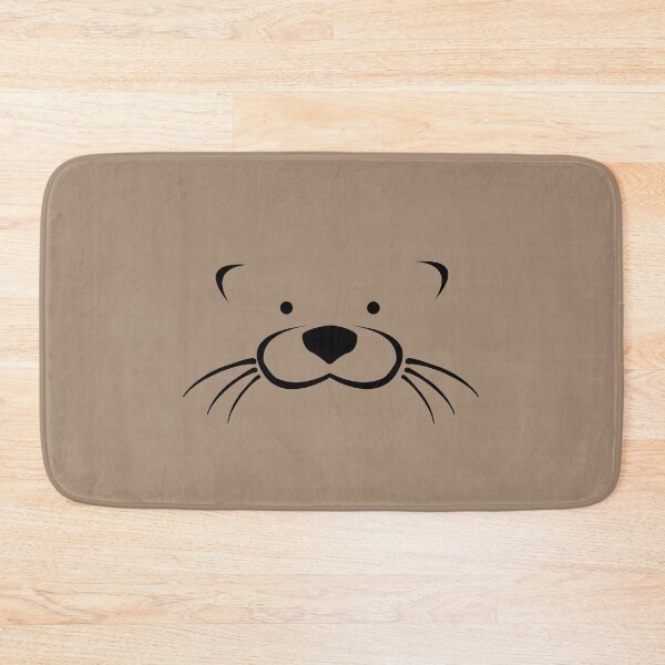 Item preview, otter face cute designed and sold by RascalCalmind.