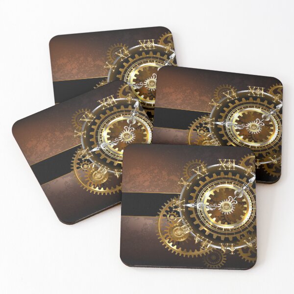 Item preview, Clock with Gears ( Steampunk Clock ) designed and sold by Blackmoon9.