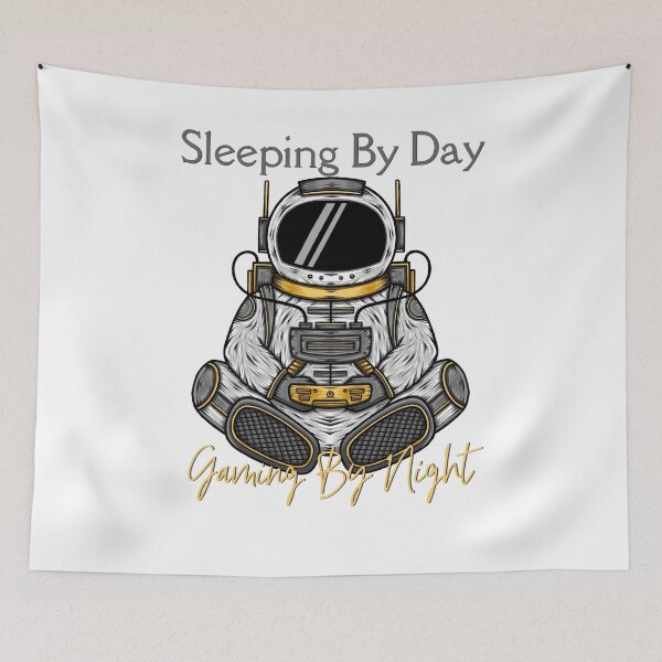 Item preview, Sleeping By Day Gaming By Night designed and sold by Yourfavshop600.
