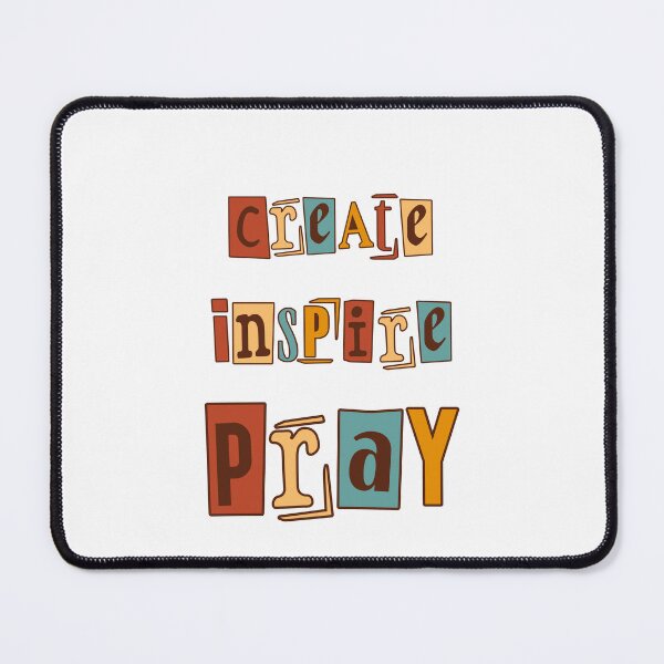 Item preview, Create. Inspire. Pray designed and sold by Calli_Designs.