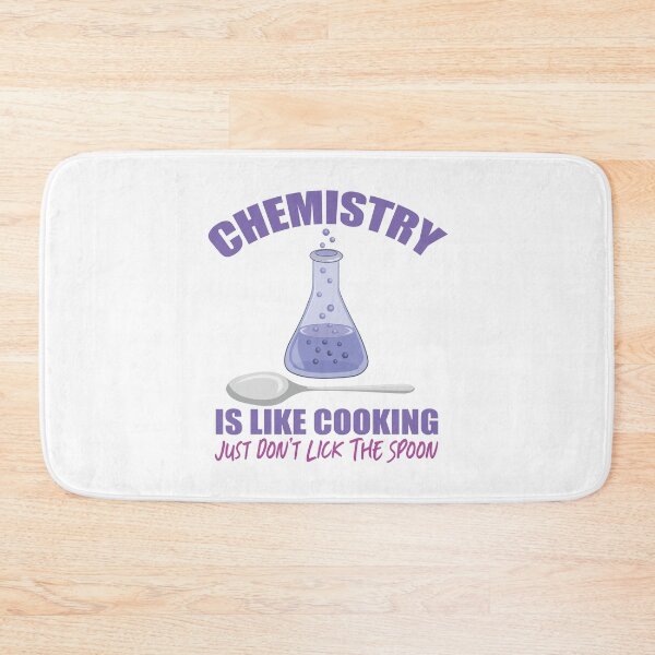 Item preview, Chemistry Is Like Cooking Just Dont Lick The Spoon Funny Science designed and sold by TravelScientist.