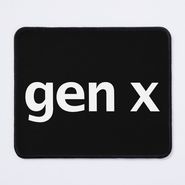 Item preview, Gen X Funny Typography designed and sold by ellenhenry.
