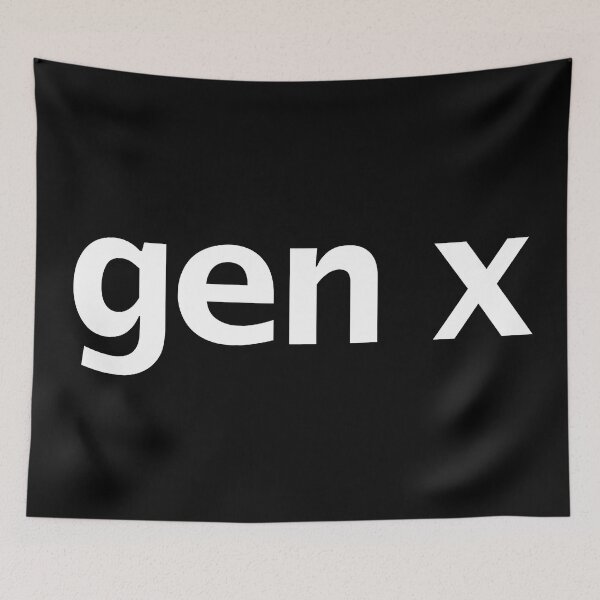 Item preview, Gen X Funny Typography designed and sold by ellenhenry.