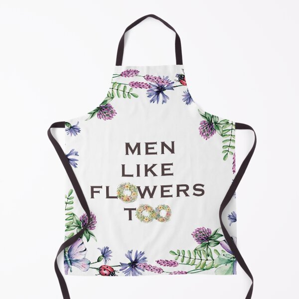 Item preview, MEN LIKE FLOWERS TOO designed and sold by ORIGENcreate.