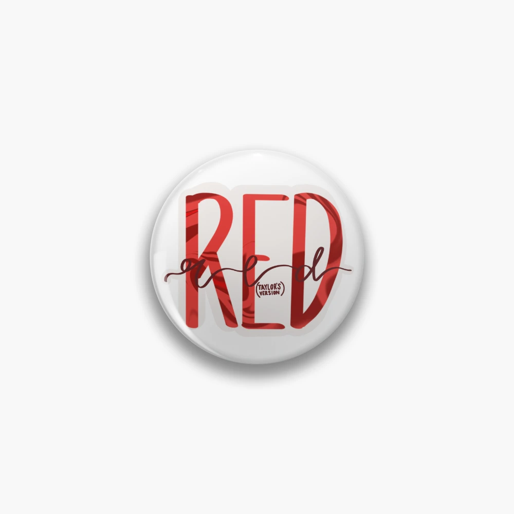 Taylor Swift 'Red  Taylor's Version' Enamel Pin - Distinct Pins