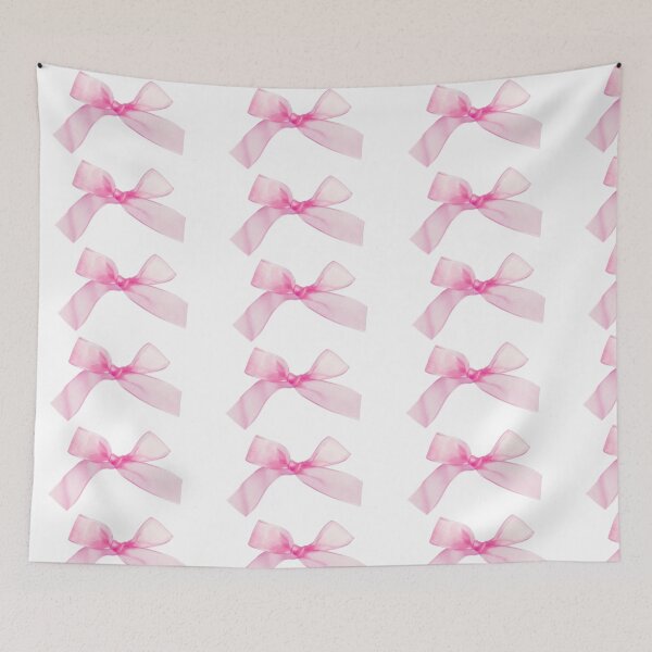 Item preview, Pink ribbon bow  designed and sold by Pixiedrop.