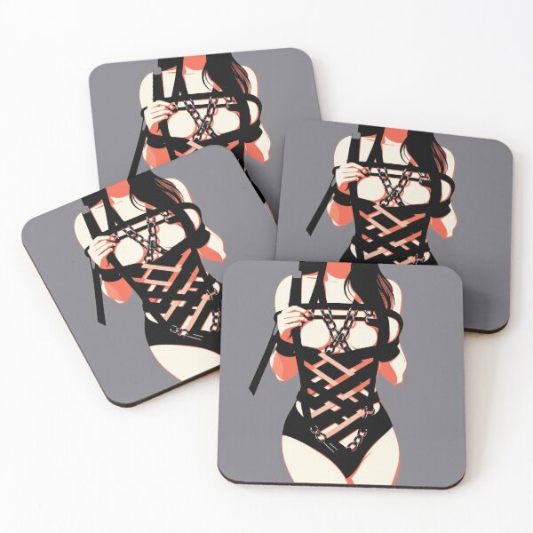 Item preview, Woman tied in bondage - bdsm art. designed and sold by BDSMlovers.