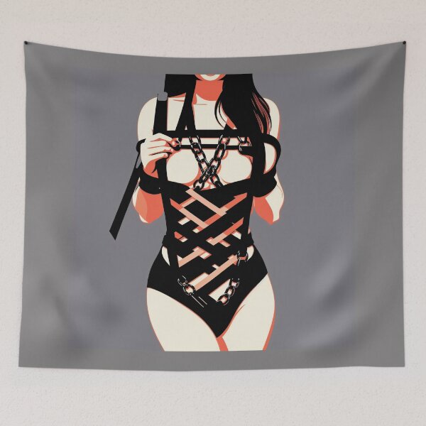 Item preview, Woman tied in bondage - bdsm art. designed and sold by BDSMlovers.