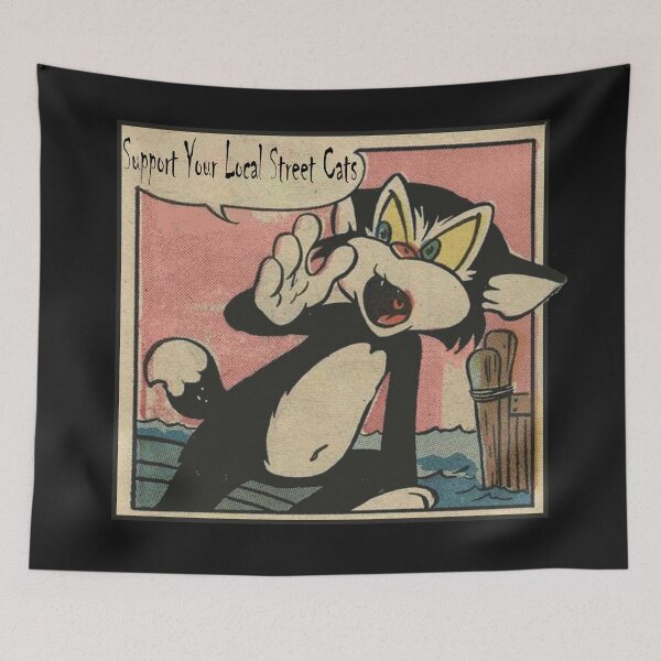 Item preview, Support Your Local Street Cats designed and sold by roleshop.