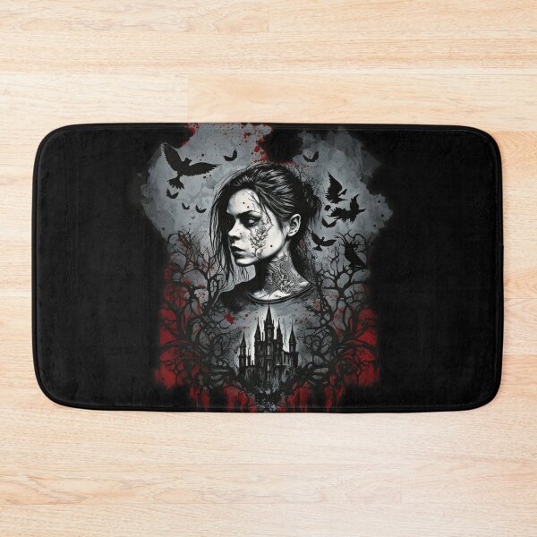 Item preview, Castle Goth Girl - Dark Bloody Gothic Design designed and sold by Top Seller ⭐⭐⭐⭐⭐ 5/5.