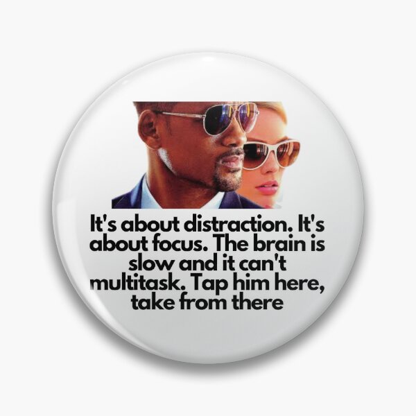 Item preview, Focus movie quote designed and sold by Rileyjoel2003.
