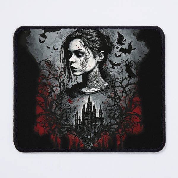 Item preview, Castle Goth Girl - Dark Bloody Gothic Design designed and sold by Top Seller ⭐⭐⭐⭐⭐ 5/5.