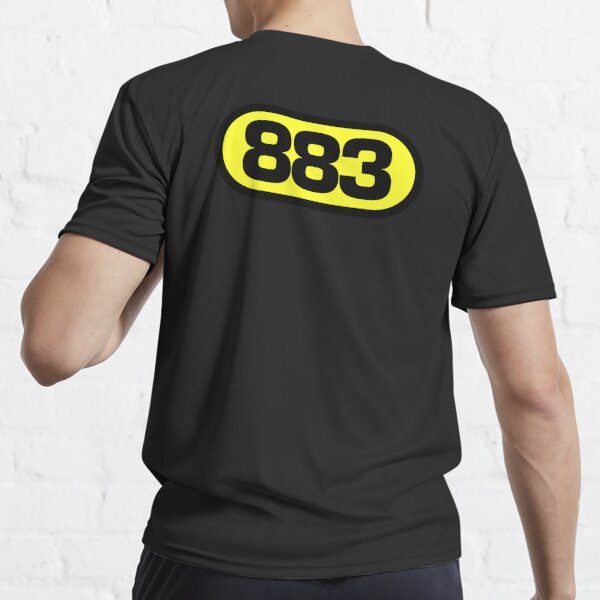 Max Pezzali & 883 Logo Tribute: A Salute to Musical Excellence Active T- Shirt for Sale by EMWebDesign