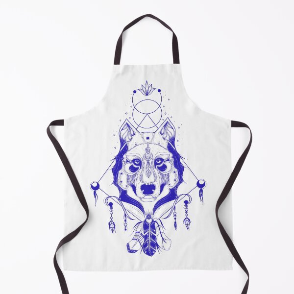 Item preview, wolf blue trending design designed and sold by AI-Collections.