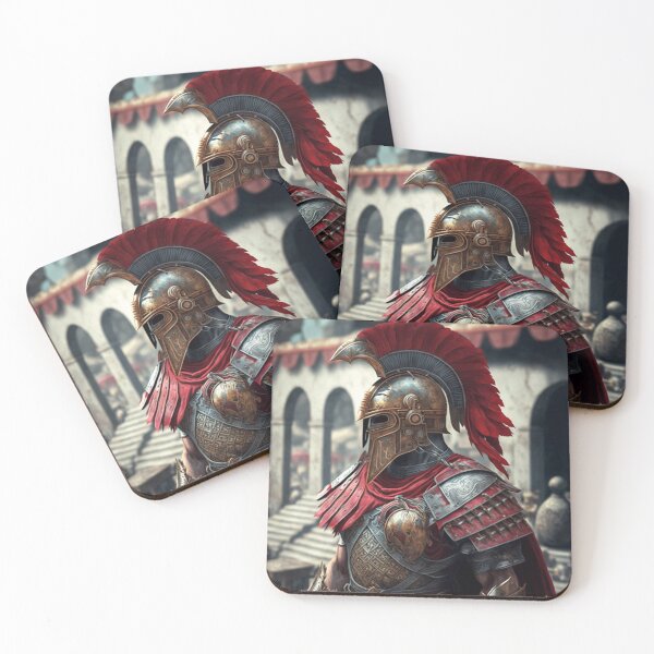 Item preview, Crimson Spartan designed and sold by AI Dream Journal.