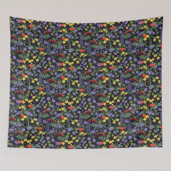 Item preview, Floral pattern designed and sold by elyomys.