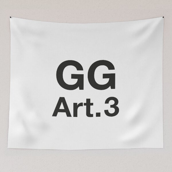 Item preview, GG Art. 3 designed and sold by Hell-Prints.