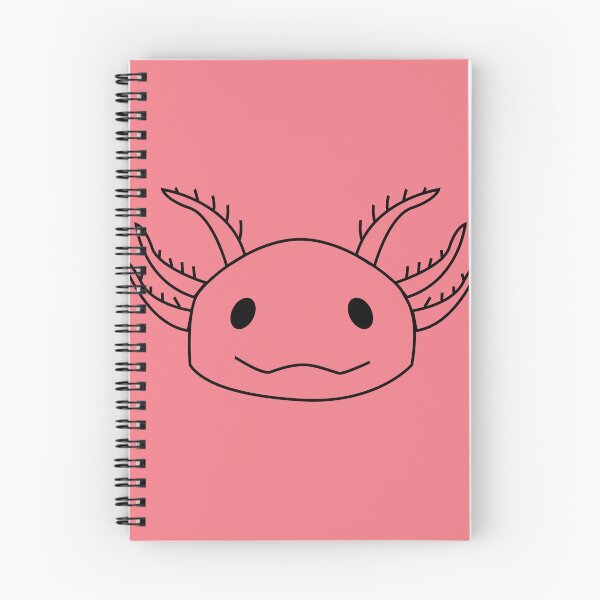 Item preview, axolotl face cute designed and sold by RascalCalmind.