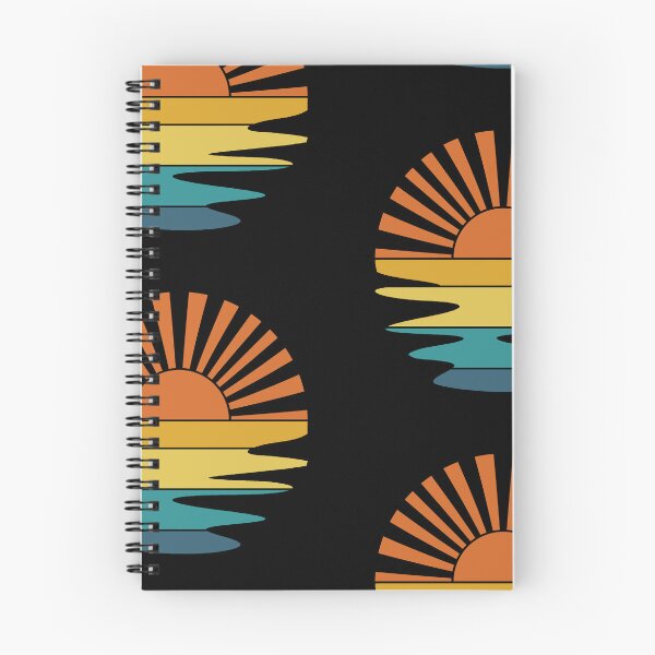 Item preview, Retro Sunset Rays Pattern designed and sold by PBJArt.