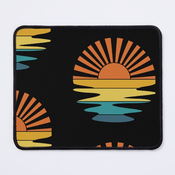 Item preview, Retro Sunset Rays Pattern designed and sold by PBJArt.