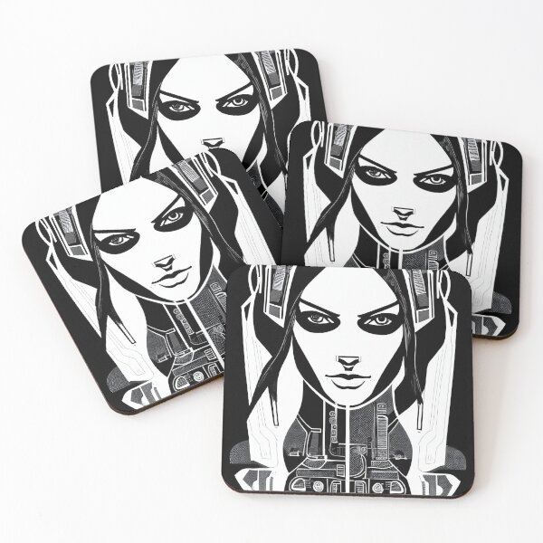 Item preview, Mi android portrait designed and sold by Kamiri.