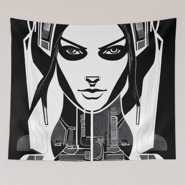 Item preview, Mi android portrait designed and sold by Kamiri.