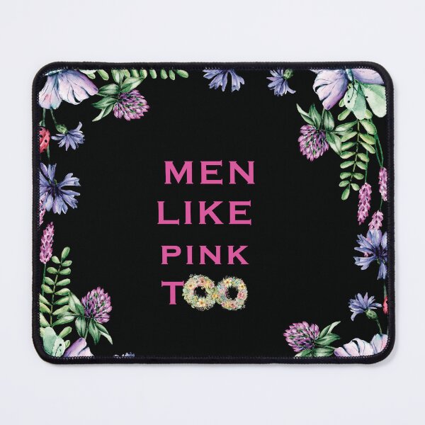 Item preview, MEN LIKE PINK TOO designed and sold by ORIGENcreate.