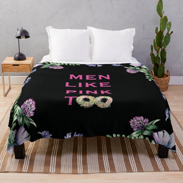 Item preview, MEN LIKE PINK TOO designed and sold by ORIGENcreate.