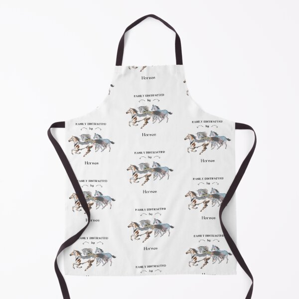Item preview, Easily distracted by Horses  designed and sold by Horse-Aholic.